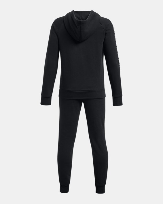UA Rival Fleece-Anzug für Jungen, Black, pdpMainDesktop image number 1